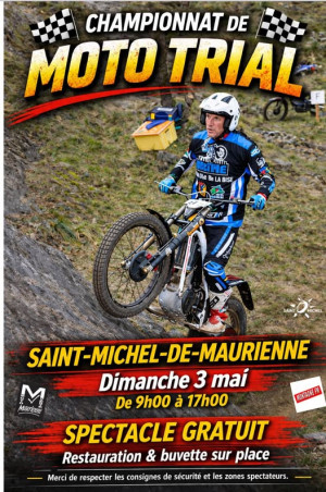 Championnat de Moto Trial à St Michel de Maurienne